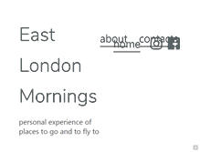 Tablet Screenshot of eastlondonmornings.com